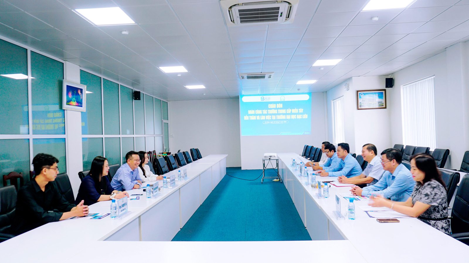 Làm việc với Trường Đại học Bạc Liêu, hướng tới ký kết bản ghi nhớ hợp tác