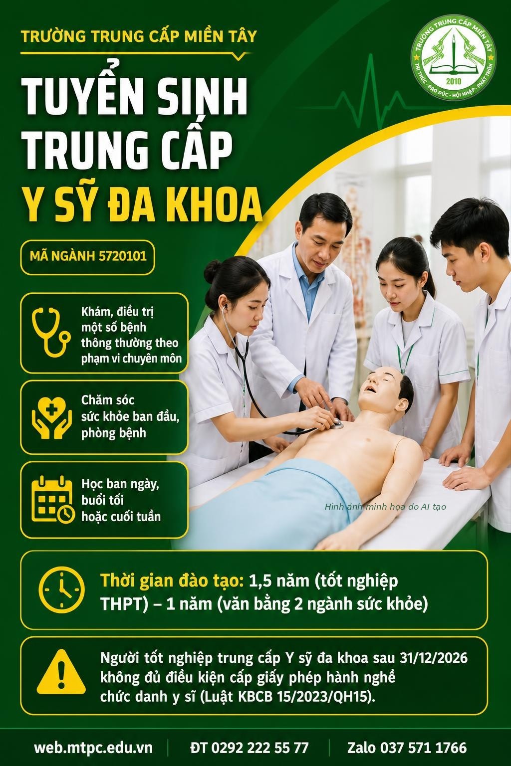 Ngành Y sỹ đa khoa